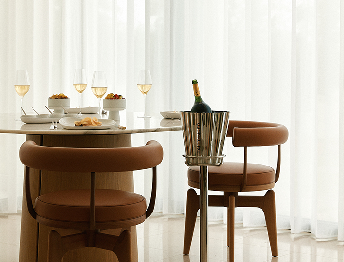 Restaurant POLYCHROME, la nouvelle table de Taittinger à Saint-Nicaise