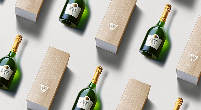 Champagnes Taittinger Brut Prestige & Prestige Rosé