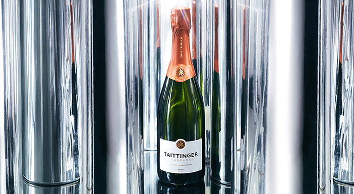 Champagnes Taittinger Brut Prestige & Prestige Rosé