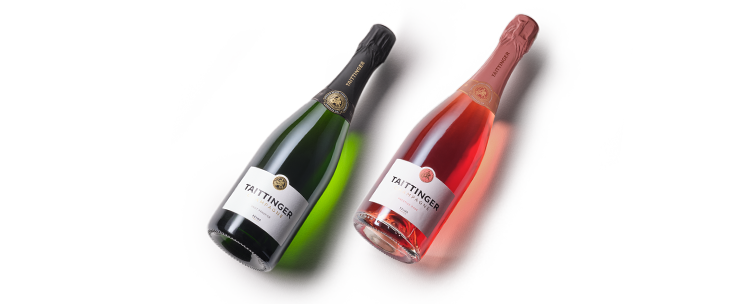 Prestige Brut & Prestige Rosé Champagne Taittinger
