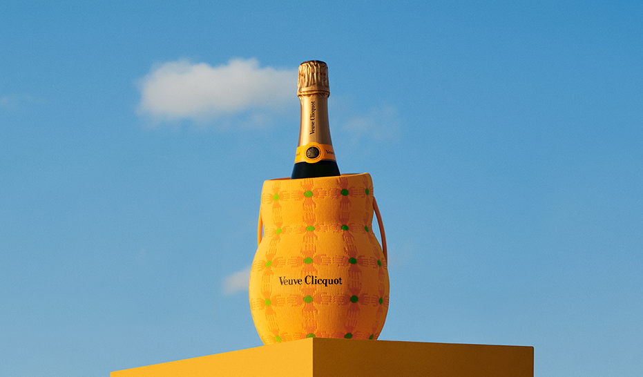 Cooler Veuve Clicquot par Yinka Ilori