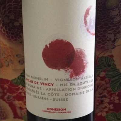 Vin rouge suisse : DOMAINE DE LA CROIX - COHESION 2016
