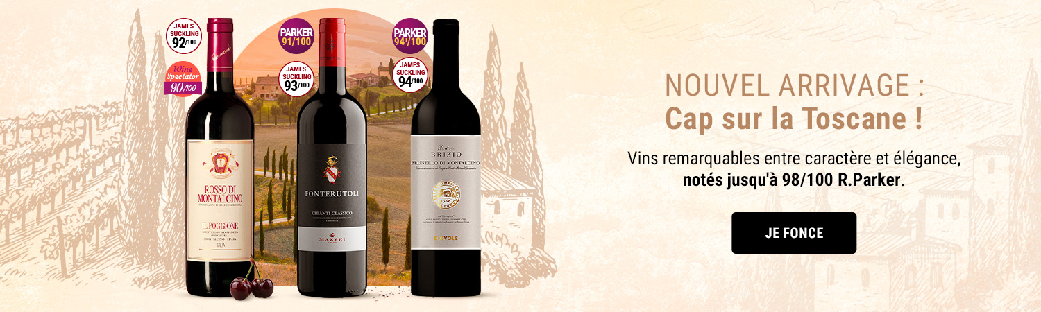 ARRIVAGE ITALIE TOSCANE