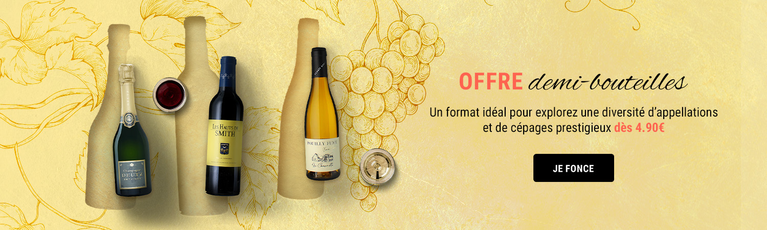 OFFRE DEMI BOUTEILLES